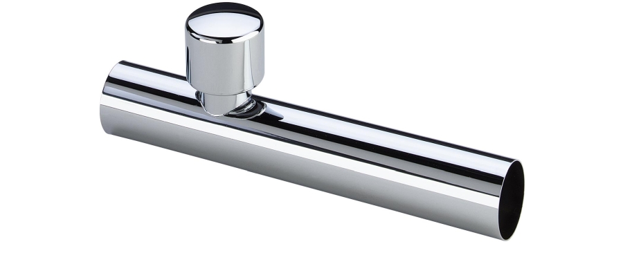 Viega chroom-buis+beluchter 32mm L300