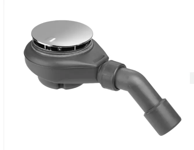 Viega Tempoplex sifon 80mm chroom 48l/min voor groot gat (575601)