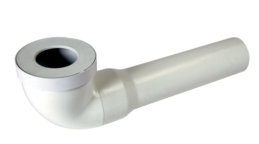 Nicoll potstuk gebogen dia 90mm