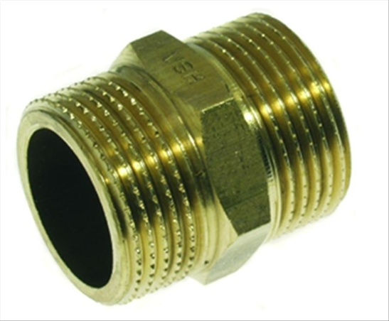 Bonfix chroom nippel 1/2"mm