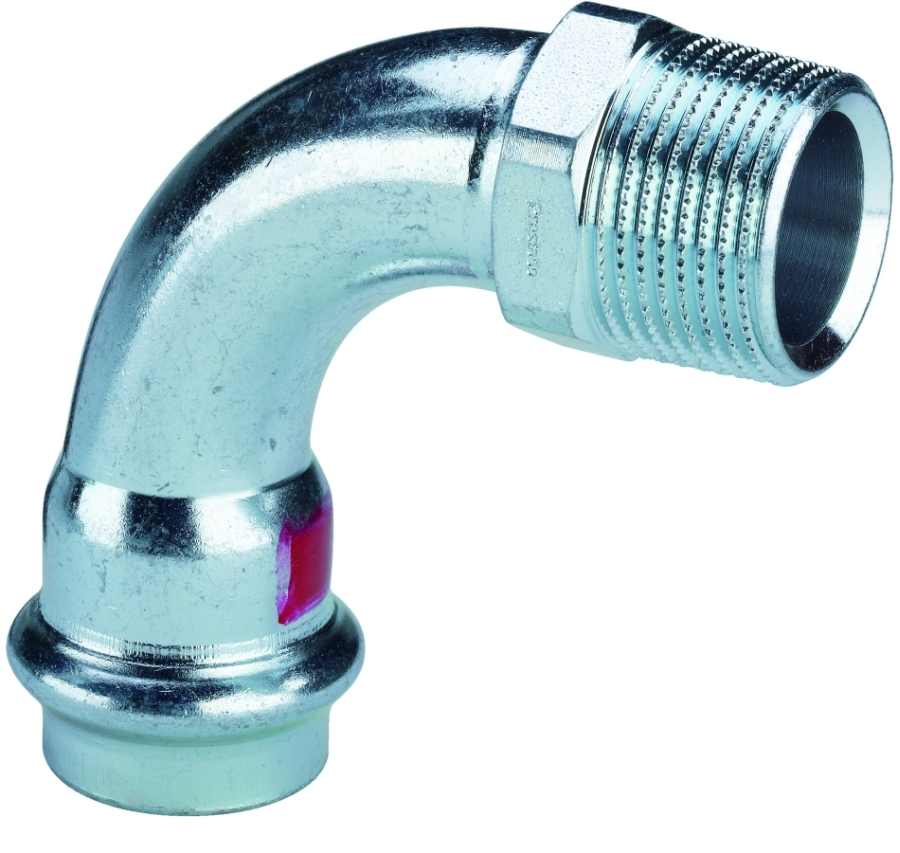 Viega Prestabo bocht 90gr22x3/4