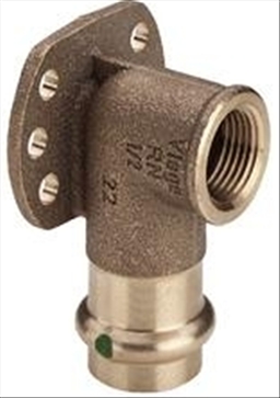 Viega Profipress muurpl.kort 22x3/4F