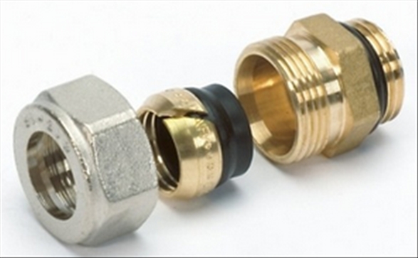 Begetube klemkoppeling 3/4"x20/2.8                      v25