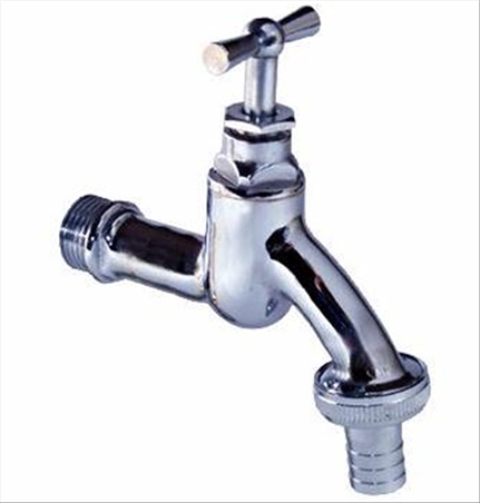 Schlosser dubbeldienstkraan 1/2" messin