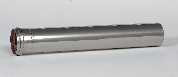 Ubbink Rolux parallel inox 80 buis80/250 + DICHT.
