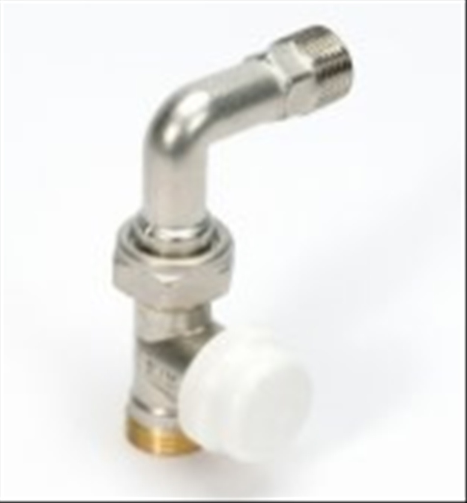 Begetube CV rechte kraan + bocht thermostat. 1/2"xM24    v10