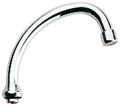 Grohe hu-uitloop chr 140mm