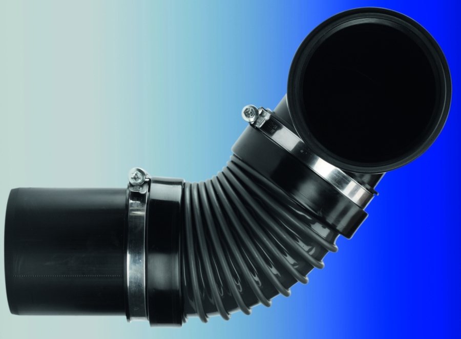 Nicoll WC-aansluiting PE flexibel 90-110 L.340-420