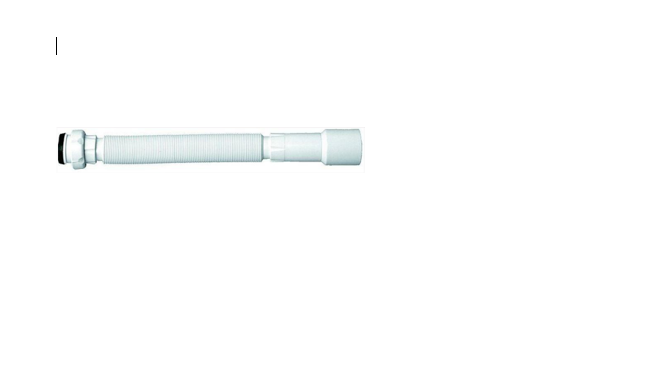 Nicoll flex.aansluiting 5/4"x32/40360-825mm PLATTE DICHTING