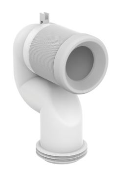 Ideal Standard Acc. Diversen Aansluitbocht staande WC uitgang H voor 160 tot 200 mm Neutraal