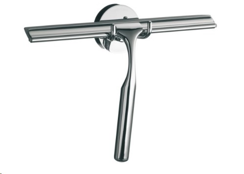 Emco system 2 Douchewisser met ophanging, chroom met rubber, grijs