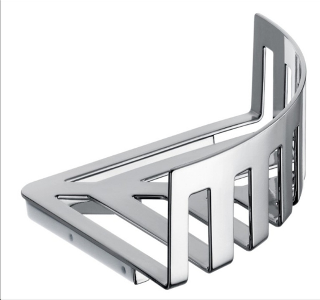 Emco system 2 Hoekkorf met verdekte bevestiging hoekmaat 180 mm, chroom