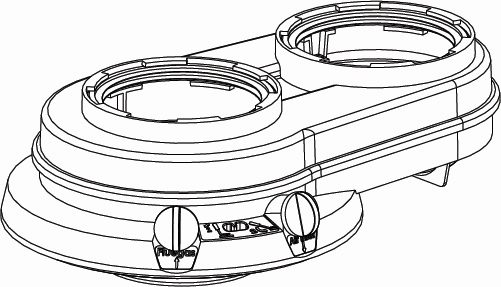 Atag rookgas adapter Ø80/Ø80 (P/I-ketel)