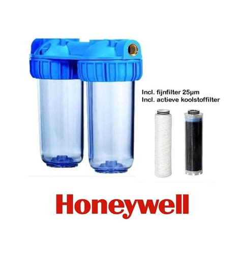 Honeywell FF40 duplexfilter regenwater - muurbevestiging