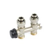 Begetube H-stuk vloeraansluiting thermostatisch M24 x 1/2"