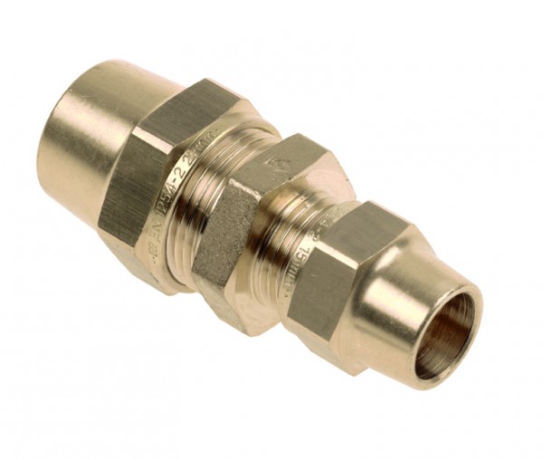 Bonfix Knelfitting gas - verloop 22 x 15 mm
