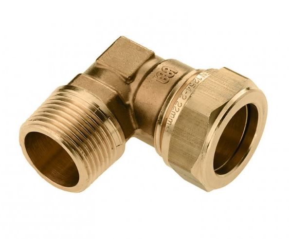 Bonfix Knelfitting water - haaks 3/4 M x 15 mm