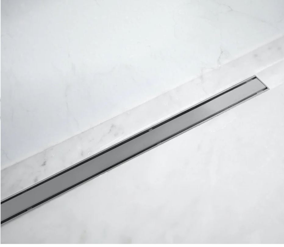 Carrodrain Cayman douchegoot 800mm inb. 900mm Inox