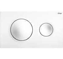 Viega Visign for style 20 alpinewit duwplaat