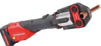 Rothenberger Romax 4000 perstang met 2 batterijen