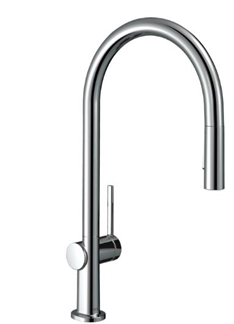 Hansgrohe Talis M54 keukenmengkraan 210 2jet chroom+uittr.vuistd.