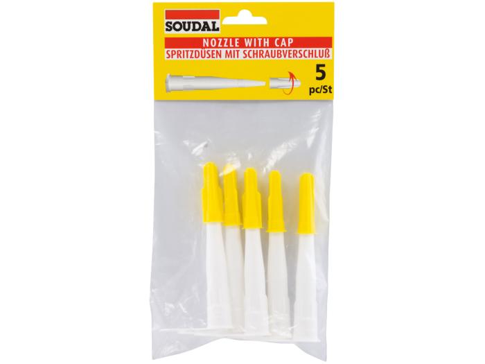 Soudal 5 Nozzles + cap DIY