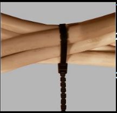 Spita zwart kabelbinder 300x4,6x78mm