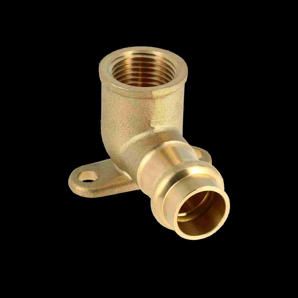 Bonfix V-Press Aquagas muurplaat 1/2" f x 15(10)