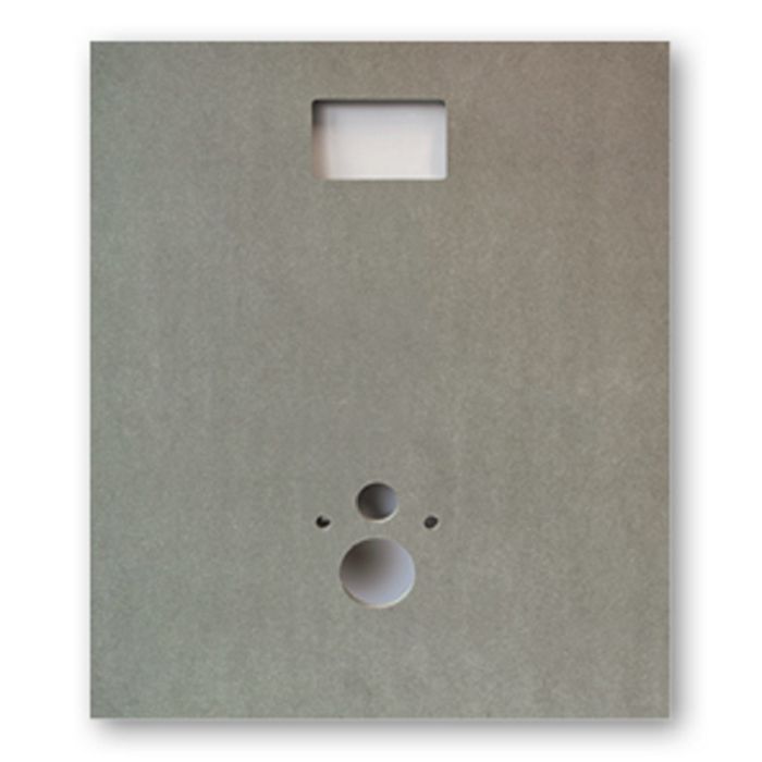 Alsan MDF prefab plaat voor hangtoilet 1200x1000x15mm