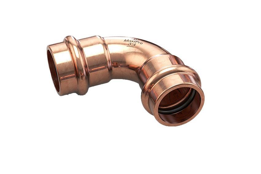 Linum MaxiPro perskoppeling bocht 90° - 5/8" (prijs/st - zakje 3 stuks)