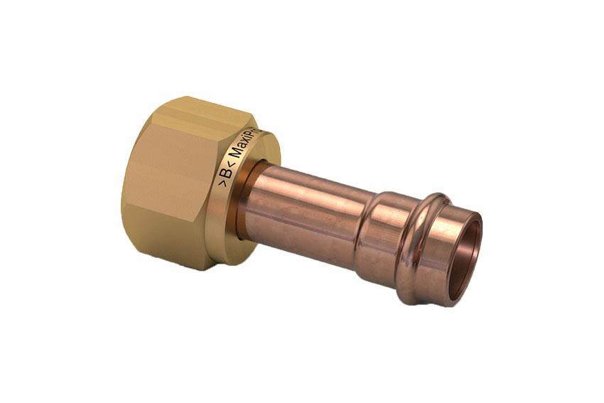 Linum MaxiPro perskoppeling flare - 3/8" (prijs/st - zakje 4 stuks)