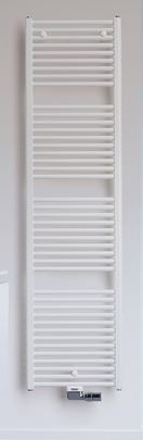 Vasco Iris HD-EL-A radiator B600 x H1954 - 1250W/230V - kleur S600 Wit (structuur)