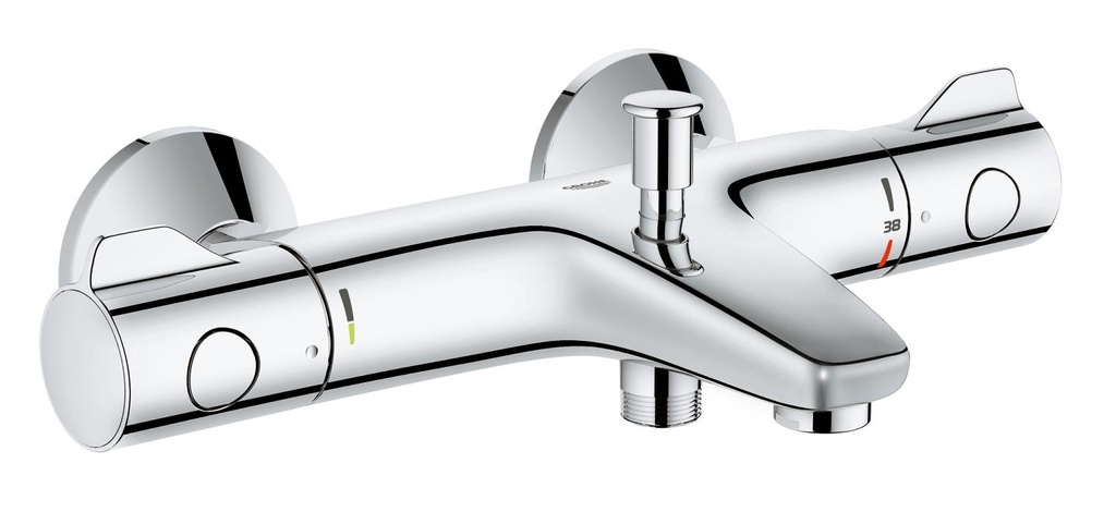 Grohe Grohtherm 800 badthermostaat - chroom 