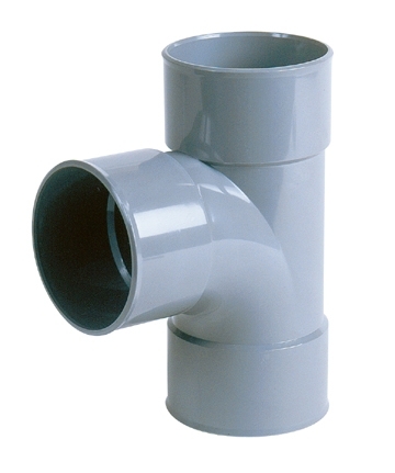 [BJ188] Nicoll BENOR grijs T-stuk 50mm 88gr3XM