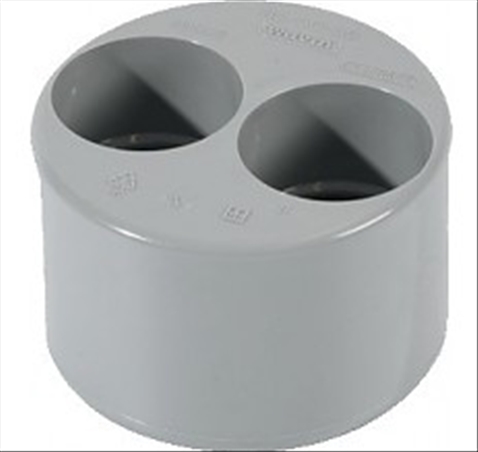 [3104211051] Wavin BENOR grijs verloop 110x50x50mm