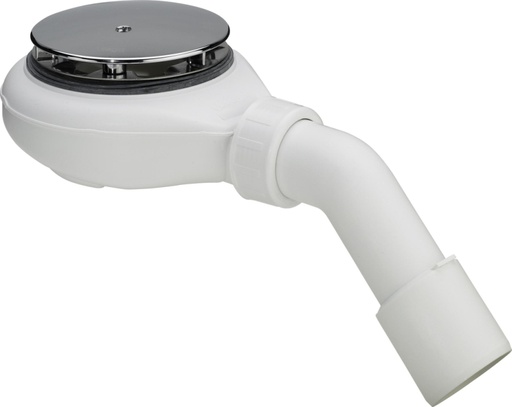 [634100] Viega Tempoplex lage douchesifon groot gat H60 mm 48l/min - chroom