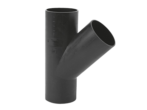 [3702011004] Wavin PE t-stuk 110 45gr
