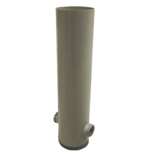 [2001025010] Wavin toezichtput 250mm 2x110 aansluiting op 12u en op 6u