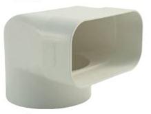 [60255] Nicoll ventilatie 150x80 adaptor vk/rond 90gr