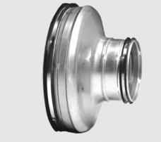 [BCSV991610] Egeda Spiraalbuis D.160 mm - reductie naar 100 mm