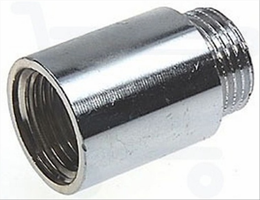 [86080] Bonfix chroom verlengstuk 1/2Mx 50mm