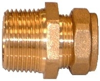 [C311990032] Bicone koppeling 1/4Mx10bic