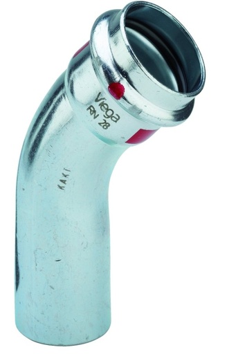 [558376] Viega Prestabo bocht 45gr 35mf