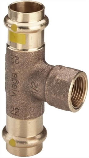 [352738] Viega Profipress G gas T-stuk 22x3/4x22