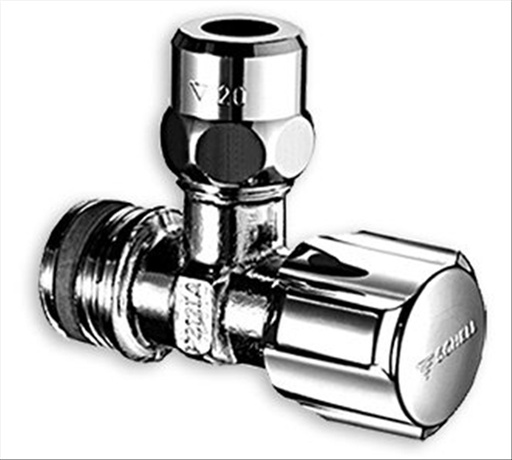 [049020699] Schell stopkraan kort 3/8x10mm