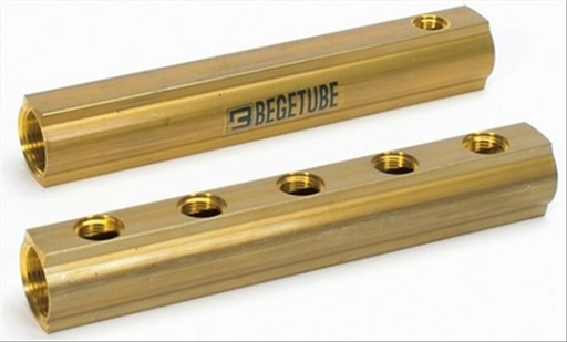 [200100010] Begetube kollektor 1"+10x1/2"                      v15