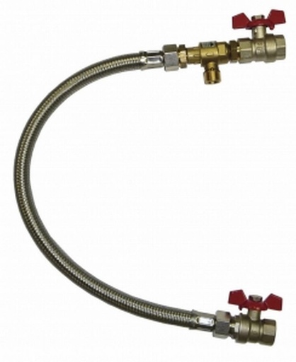 [24.86.15.500] Fisaflex vulset cv 1/2Ff l50cm ca-klep bolkr.1/2