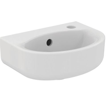 [E791301] Ideal Standard Connect Fontein Arc 350x200 mm rechts Glossy white