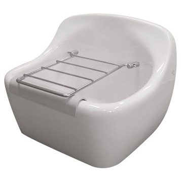 [R380601] Ideal Standard Douro Uitgietbak 445x340 mm incl. stootrand Glossy white
