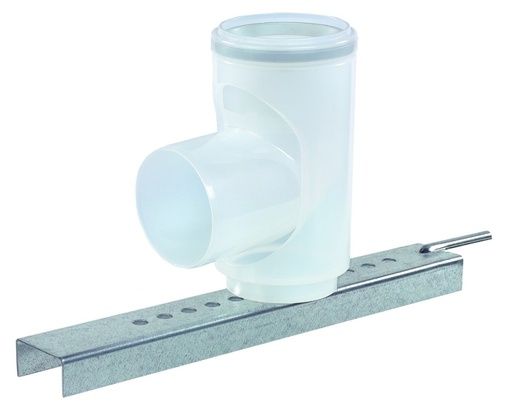 [716116] Ubbink Rolux 80 PP bocht met steun